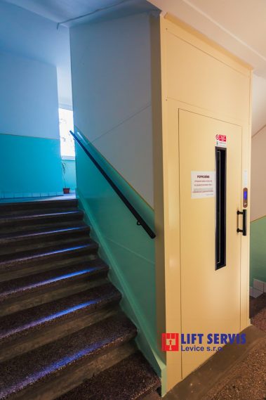 Výmena výťahu BD M.R. Štefánika 3,5,7 Levice