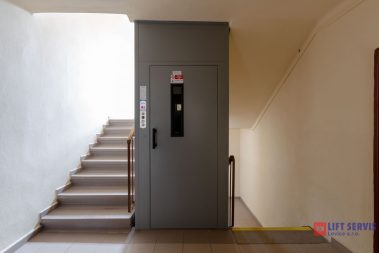Výmena výťahov BD Novohradská 10 - 24 Lučenec