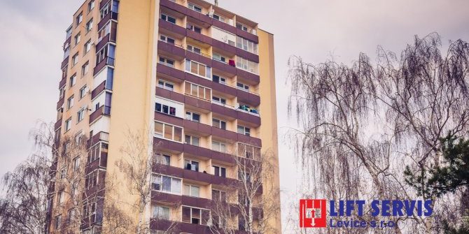 Výmena výťahov BD Streďanská 24 Topoľčany