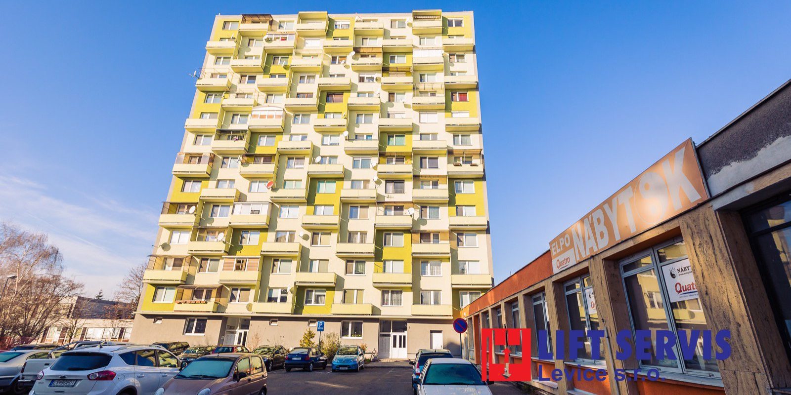 Výmena výťahu BD Tekovská 2,4 Levice